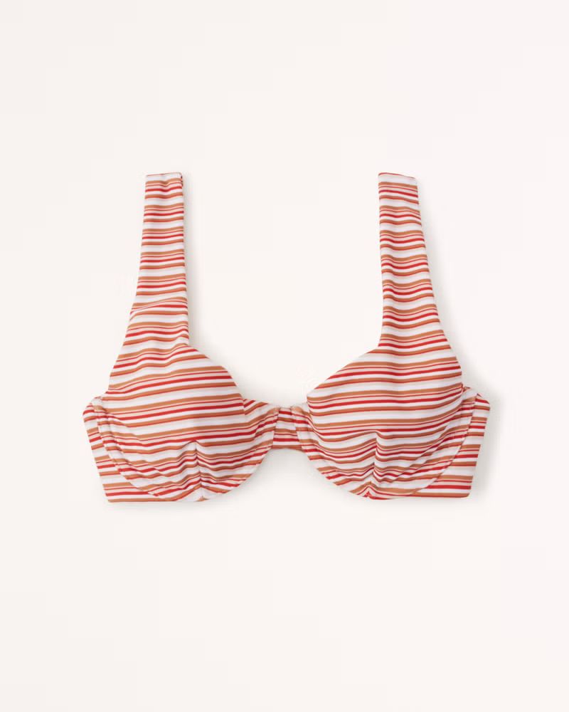 Women's Wide Strap Underwire Bikini Top | Women's Swimwear | Abercrombie.com | Abercrombie & Fitch (US)