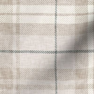 neutral fall plaid -  OG -  LAD21 | Spoonflower