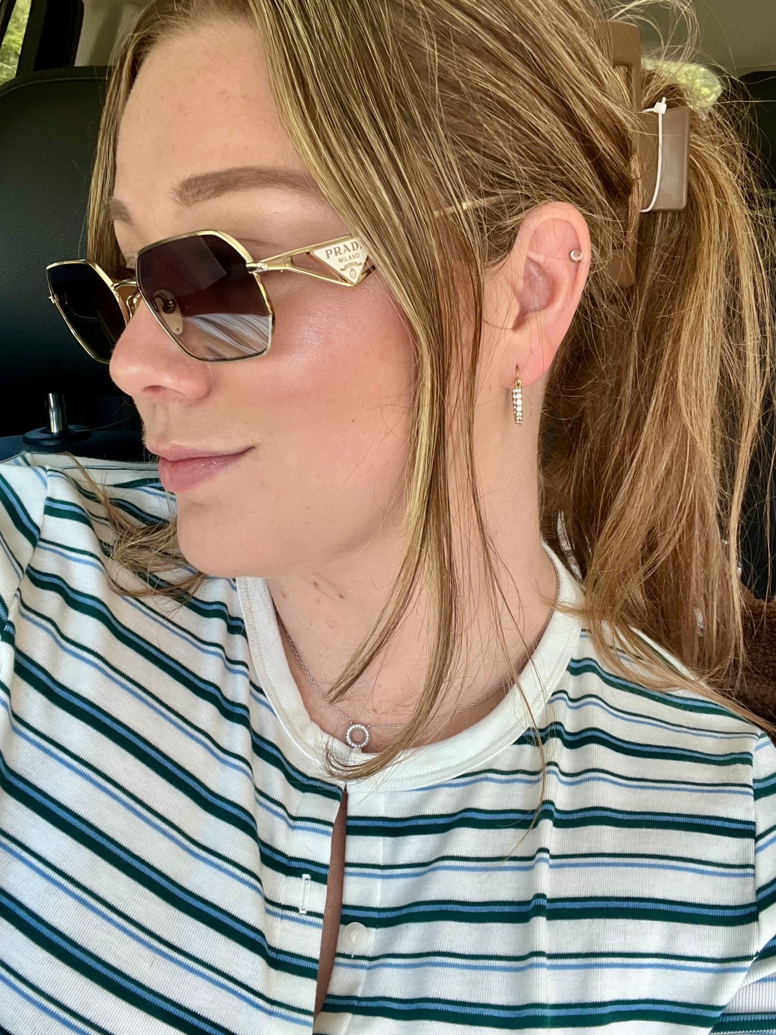 Treated myself to new sunglasses and I’m obsessed #prada #sunglasses #summer #style 

#LTKItBag #LTKBeauty #LTKStyleTip