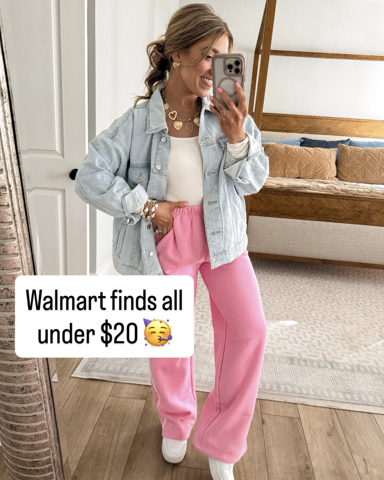 Walmart new arrivals I can’t stop talking about 🤍
Sharing 17 head-to-toe Walmart outfits that prove you don’t have to spend a lot to look put together. Every single look in this roundup is under $20 and packed with the cutest details — comfy basics, elevated everyday pieces, layering must-haves, and trending styles you’ll wear on repeat.

From casual school drop-off outfits to cozy everyday looks, these Walmart finds are perfect for real life. Think soft knits, comfy pants, easy jackets, and versatile staples that mix and match effortlessly. If you love affordable fashion, budget-friendly outfits, and finding Walmart pieces that look way more expensive than they are, this post is for you 🙌

All 17 outfits are linked and easy to shop — run, don’t walk 🛒💕

#WalmartFinds #WalmartFashion #WalmartOutfits #AffordableFashion #BudgetFriendlyStyle #Under20Finds #EverydayOutfits #CasualStyle #ComfyChic #AffordableOutfits #WalmartNewArrivals #StyleOnABudget #MomStyle #EverydayWear #LTKFinds