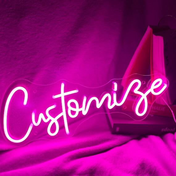 Custom Your Own Neon Signwedding NAME Neon Sign Handmade | Etsy | Etsy (US)