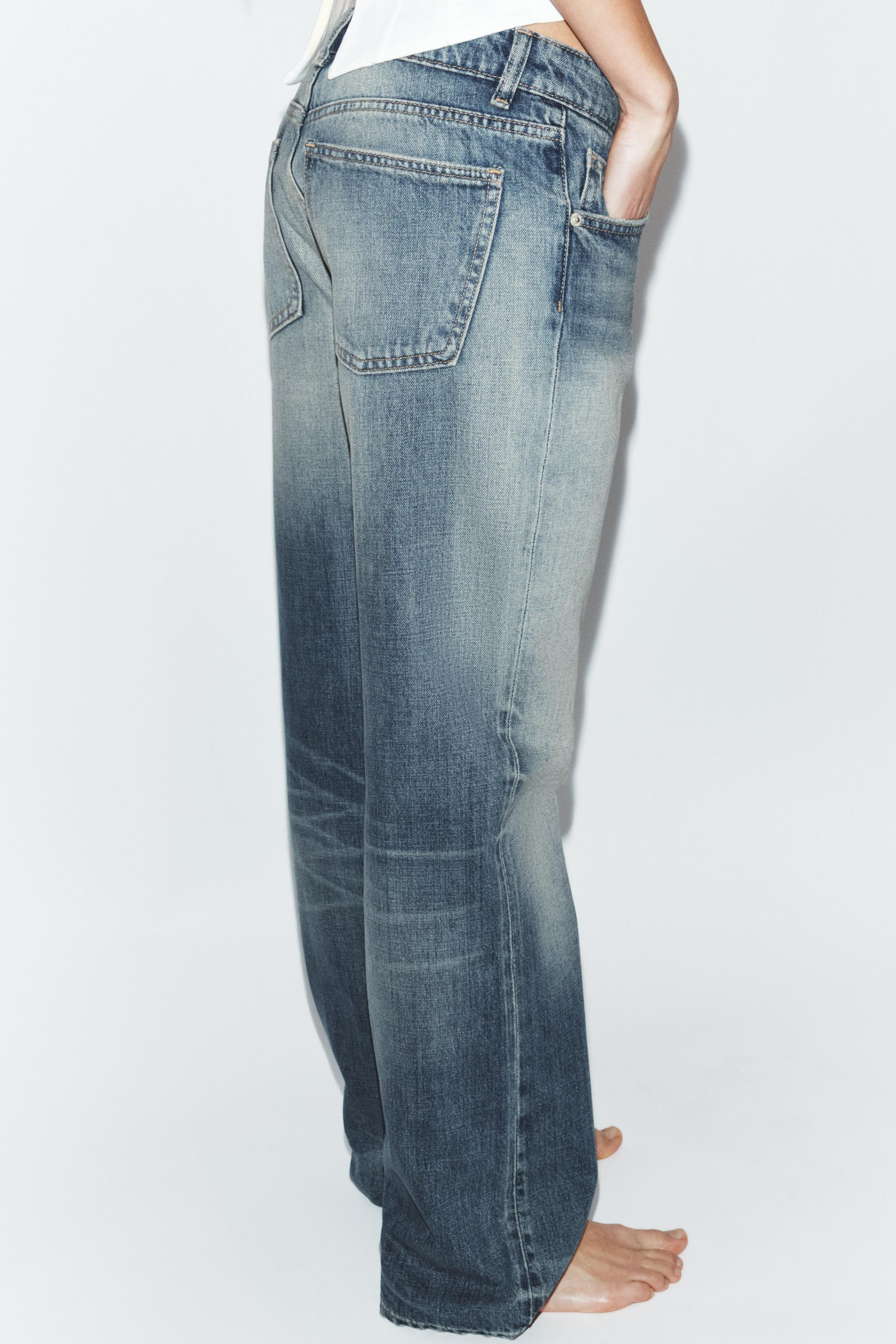 TRF LOW-RISE WIDE-LEG JEANS | Zara DE