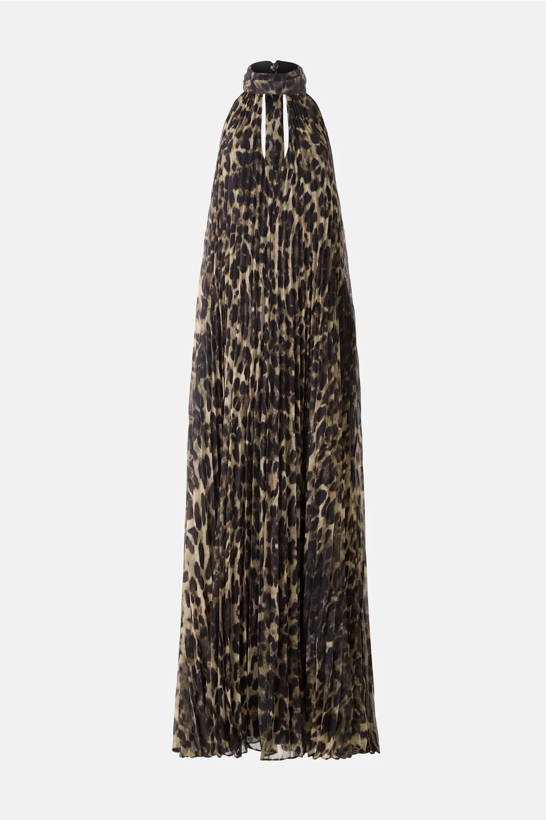 One33 Social Pleated Animal Print Gown | Rent the Runway