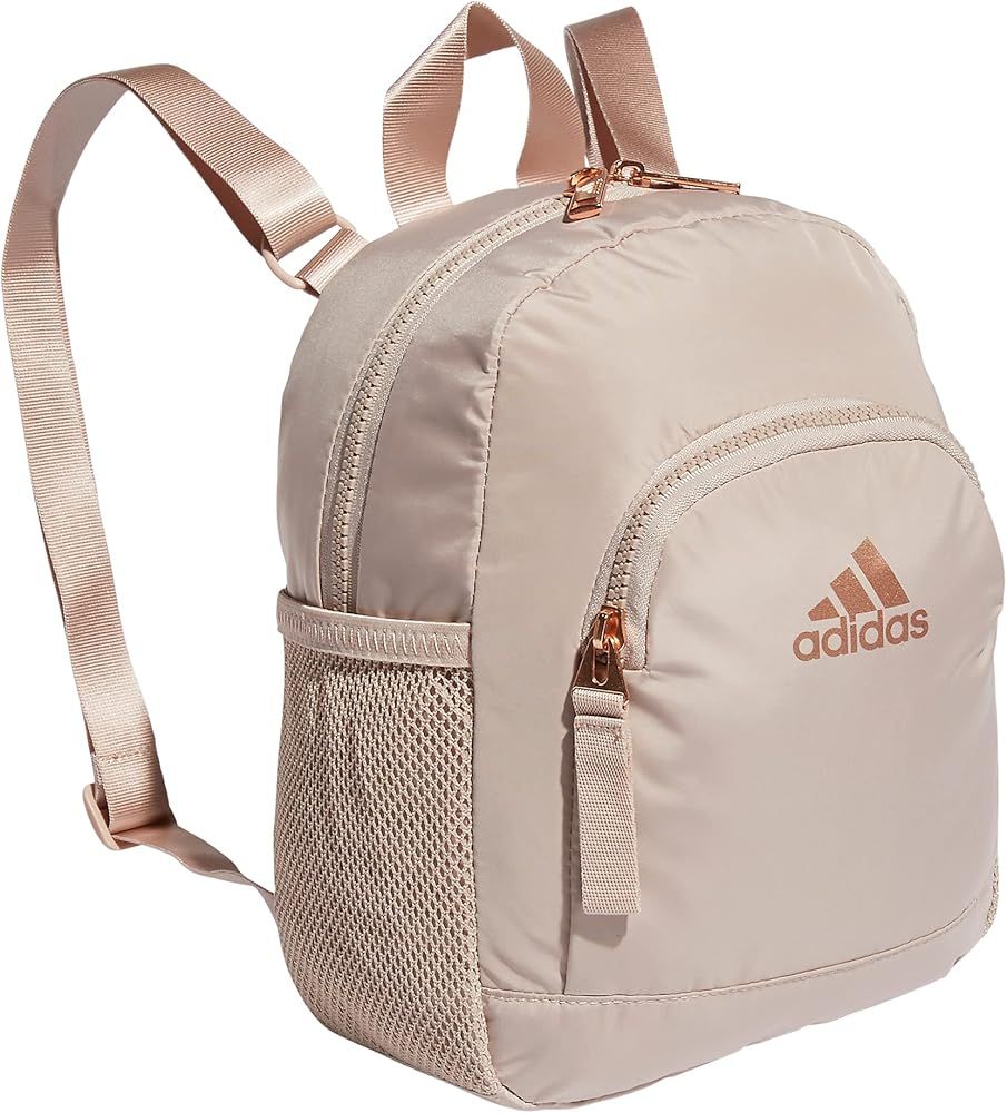adidas Linear Mini Backpack Small Travel Bag, One Size | Amazon (US)