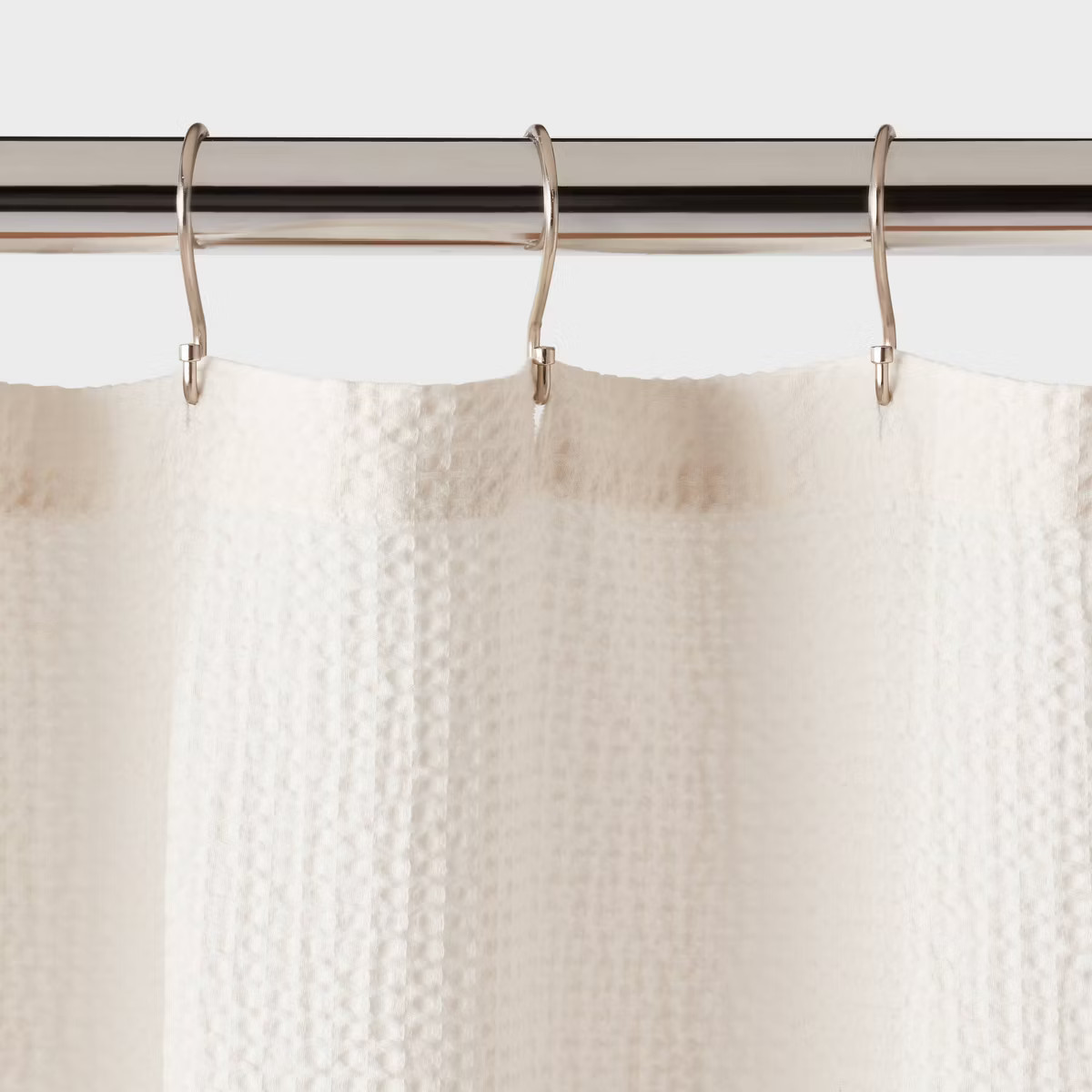 Oversized Relaxed Waffle Weave Shower Curtain - Threshold™ | Target