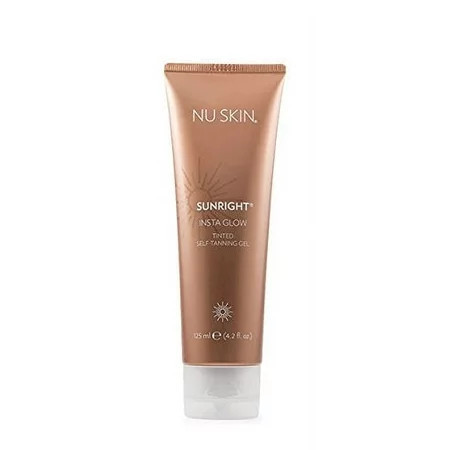 Nu Skin Sunright Insta Glow Self Tanning Tinted Gel Face and Body 4.2 oz | Walmart (US)