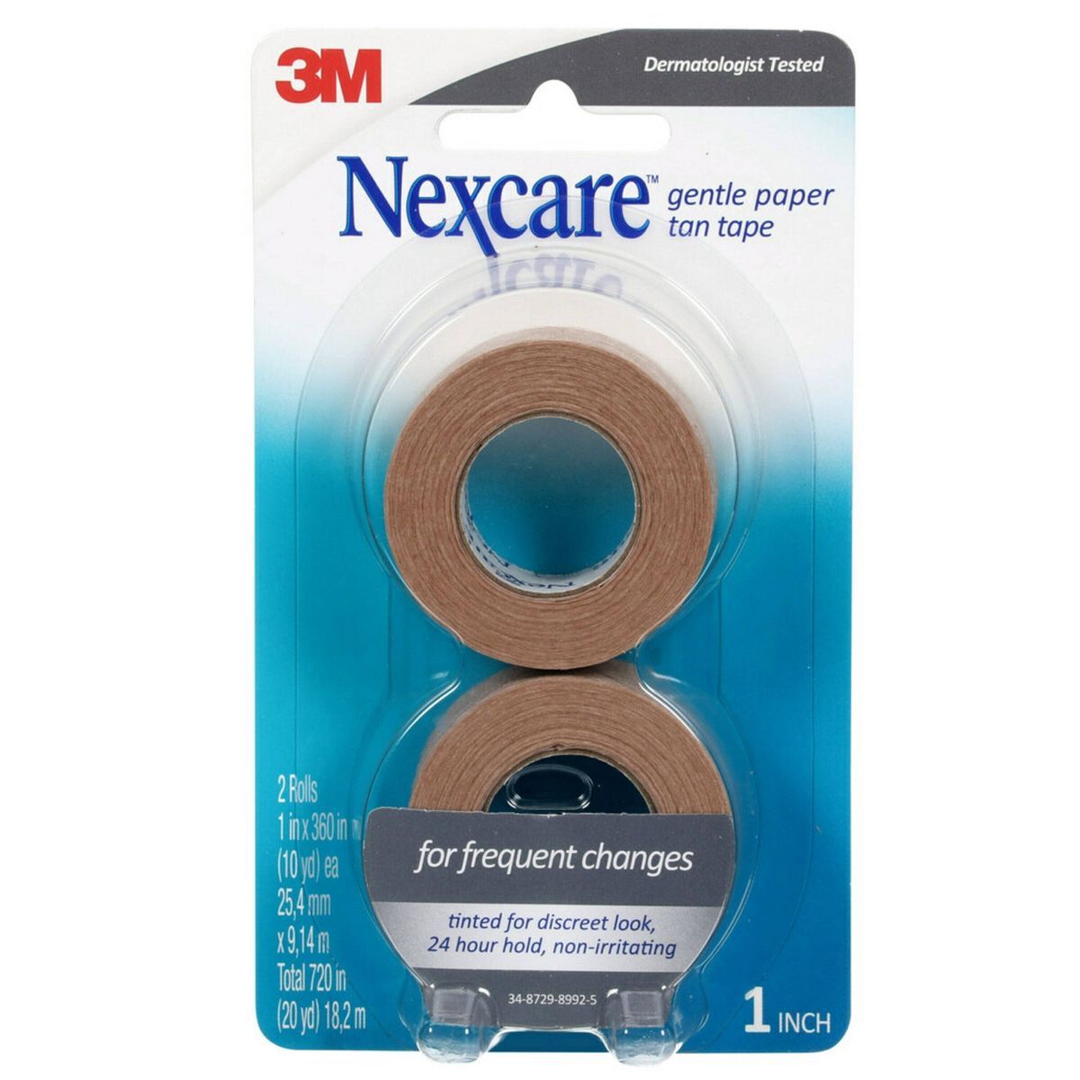 Nexcare Gentle Paper Tan Tape - 2pk | Target