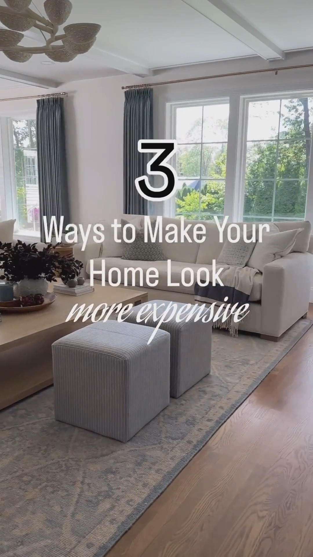 My top 3 tips for making your home look more expensive  without spending a lot!

#LTKHome