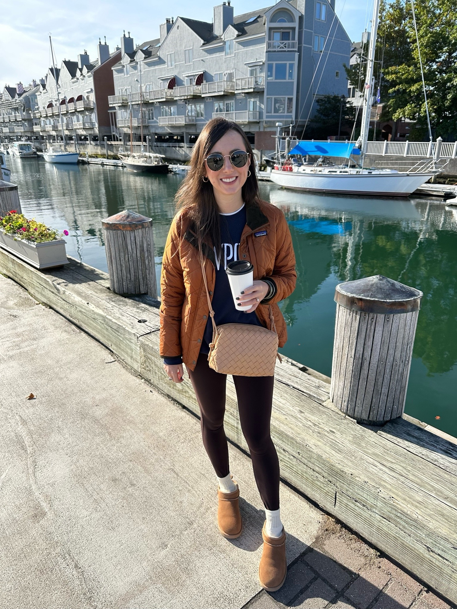 Newport sweatshirt (M), Patagonia jacket (xs), lululemon leggings (4), and Ugg Ulta mini boots
 



#LTKSeasonal #LTKFindsUnder100 #LTKStyleTip