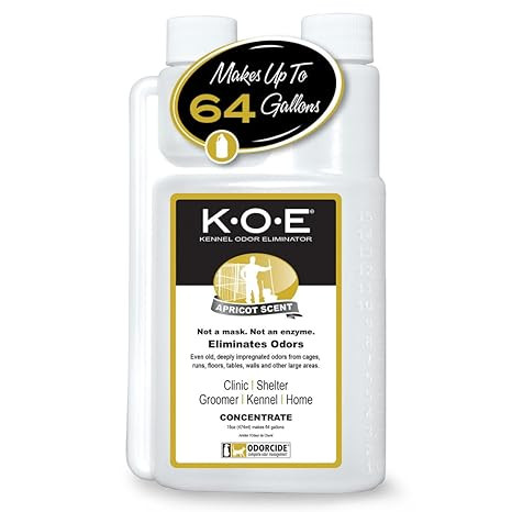 Odorcide K.O.E. Apricot Odor Eliminator 16 oz for Strong Odor for Cages, Runs & More – Home & K... | Amazon (US)