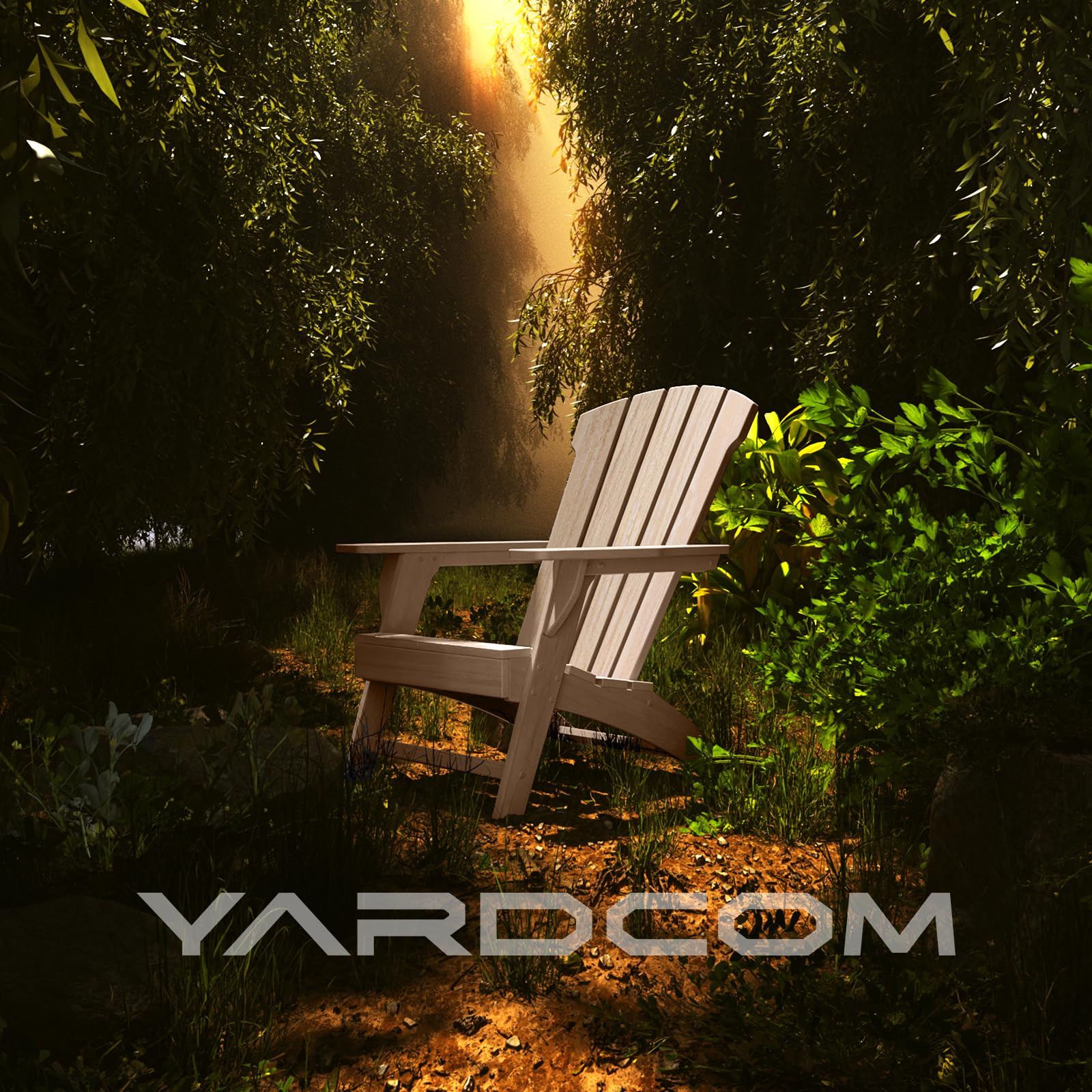 Adirondack Chair, 110°Ergonomics Plastic Extra Tall Adirondack Chairs, HDPE All-Weather Plastic ... | Amazon (US)