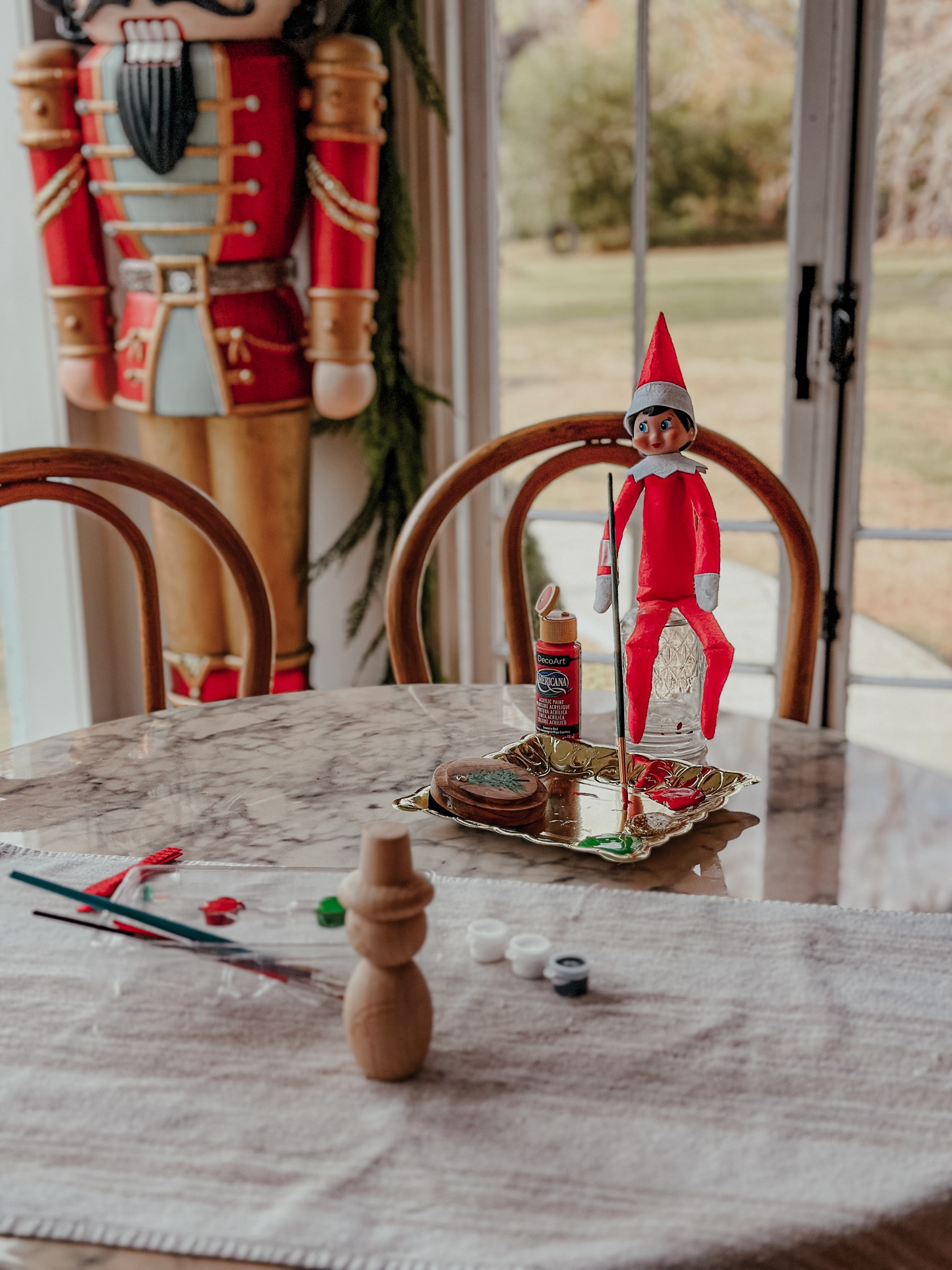 Elf on the shelf activity! Painting!! 🖼️ 

#LTKSeasonal #LTKHoliday