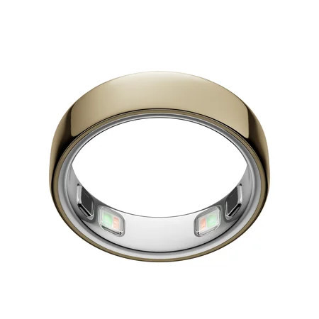 Oura Ring 5 - Gold - Size 11 - World’s Smallest Smart Ring - Sleep, Activity, Women’s Health, AI Advisor, 1 Week of Battery Life, Size Before You Buy, Android & iOS Compatible | Walmart (US)
