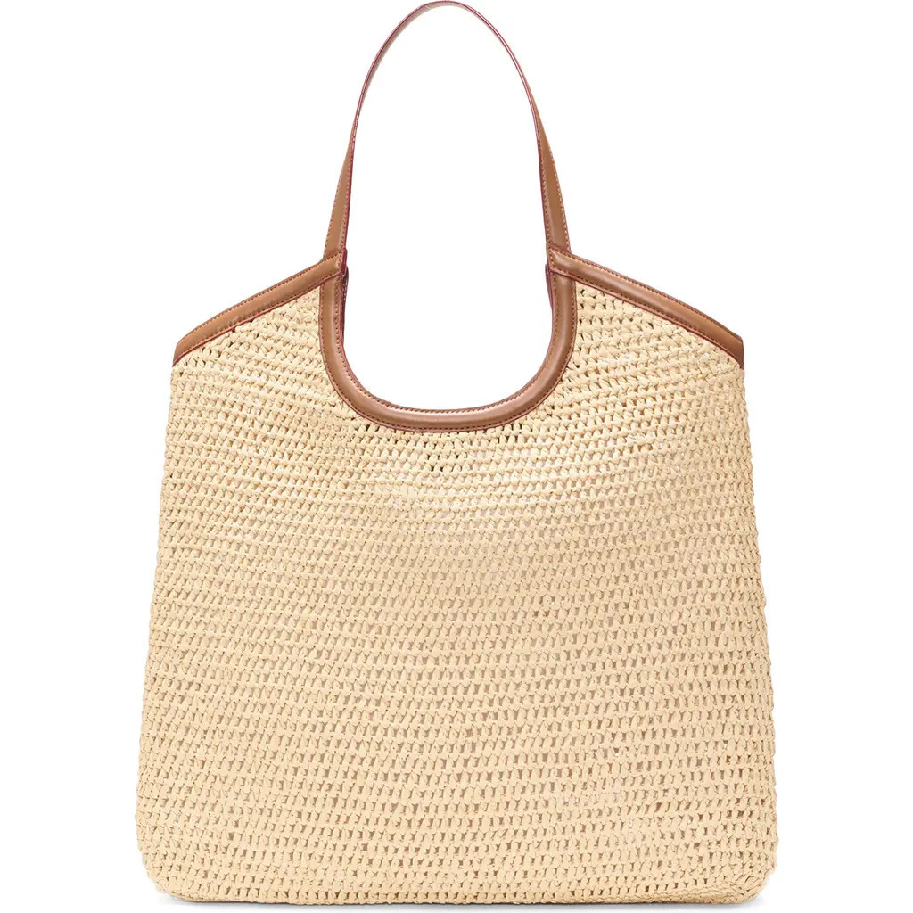 MZ Wallace Large Georgica Crochet Tote in Camel at Nordstrom | Nordstrom