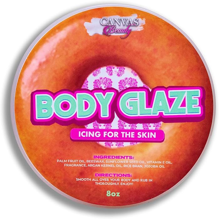 Canvas Beauty Body Glaze, Glazed Donut – Warm, Indulgent + Gourmand, Moisturizing Non-Greasy Bo... | Amazon (US)