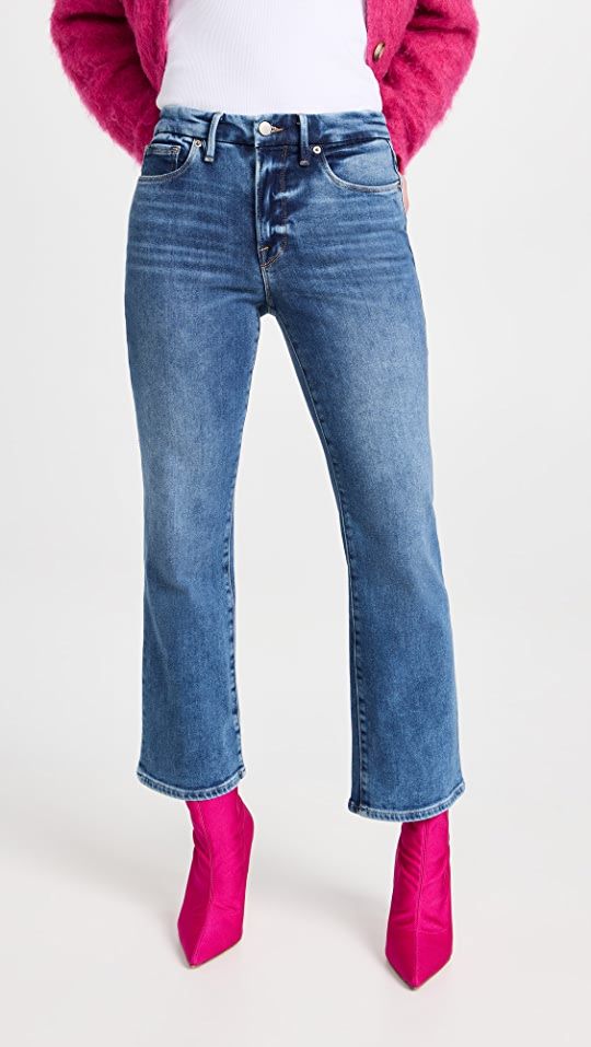 Good Legs Crop Mini Boot Cut Jeans | Shopbop