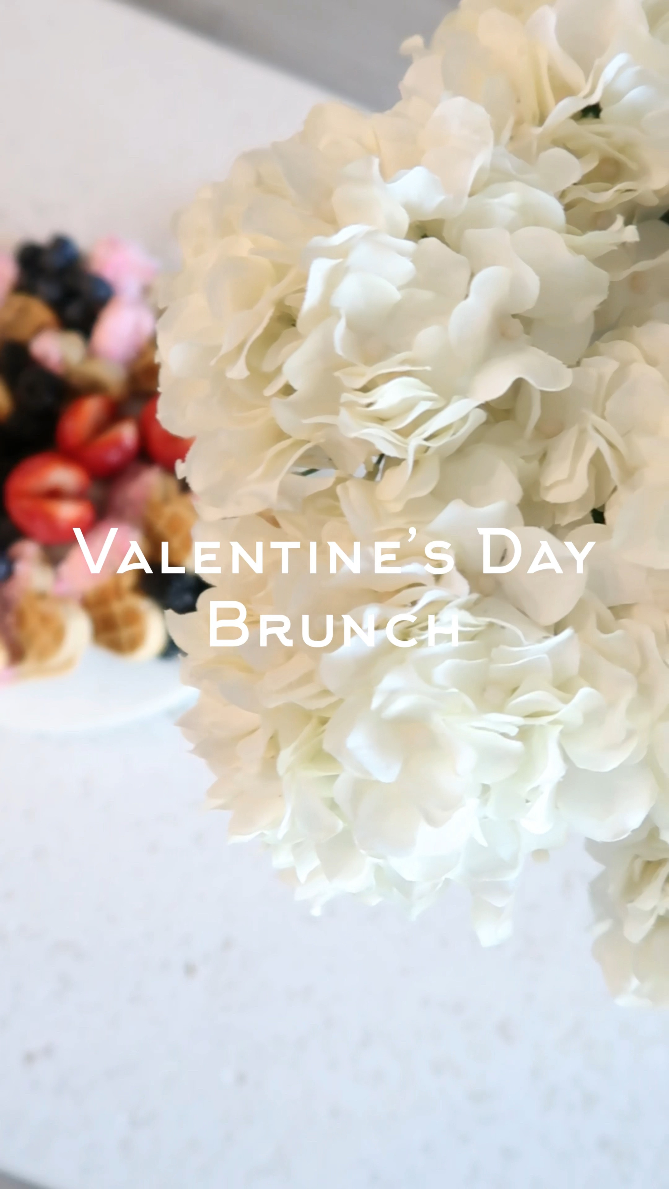 A perfect Valentine's Day treat for those you love. Simple, easy and delicious! These heart shaped waffles are dipped in melted white and pink chocolate, and topped with Valentine themed sprinkles.  Placed neatly on a marble charcuterie board with fruit toppings surrounding the waffles, you have yourself a perfect Valentine's Day brunch!  Ever used in the video is linked in my bio - just click on the Valentine Waffles tab #LTKhome 

#LTKSeasonal #LTKGiftGuide