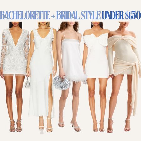 Bachelorette & Bridal style for summer brides!! Under $150 😍✨💎 

#brided #bachelorette #whitedress 

#LTKwedding #LTKparties