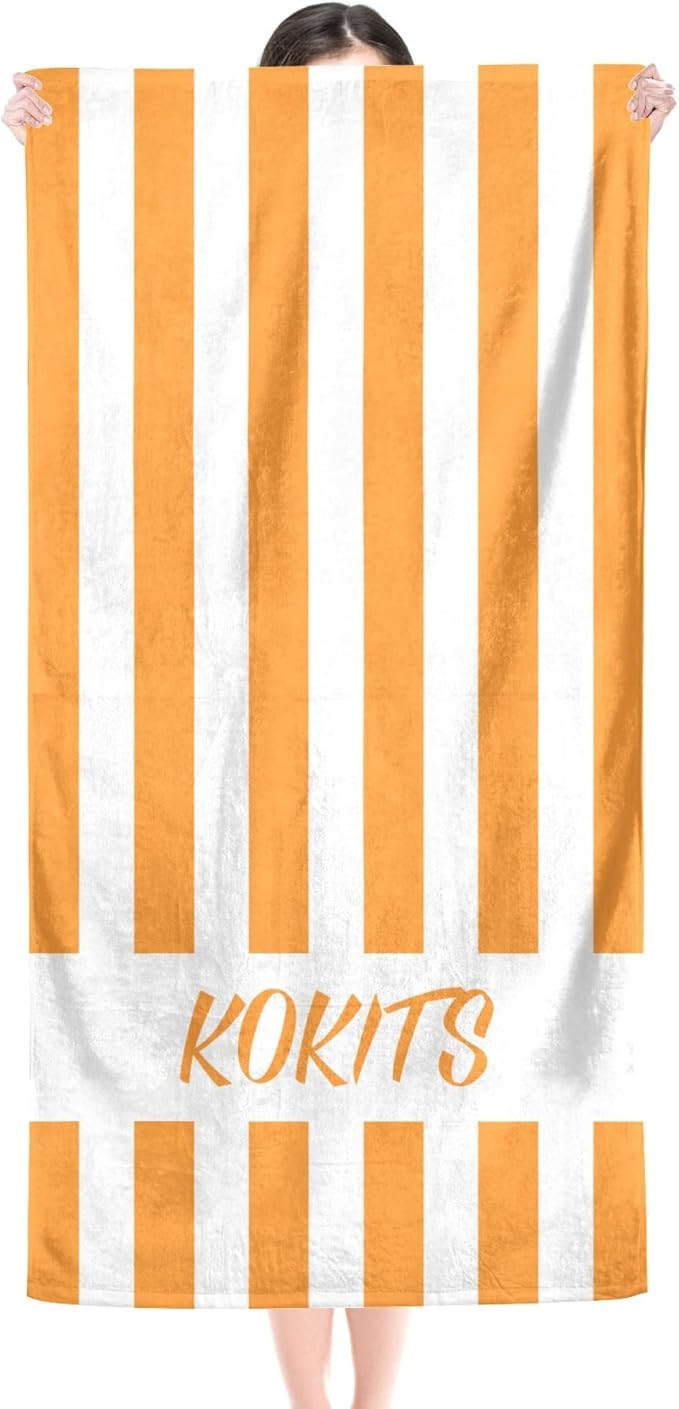 Beach Towel, Personalized Beach Towels with Your Name, Personalized Custom Beach Towels for Adult... | Amazon (US)