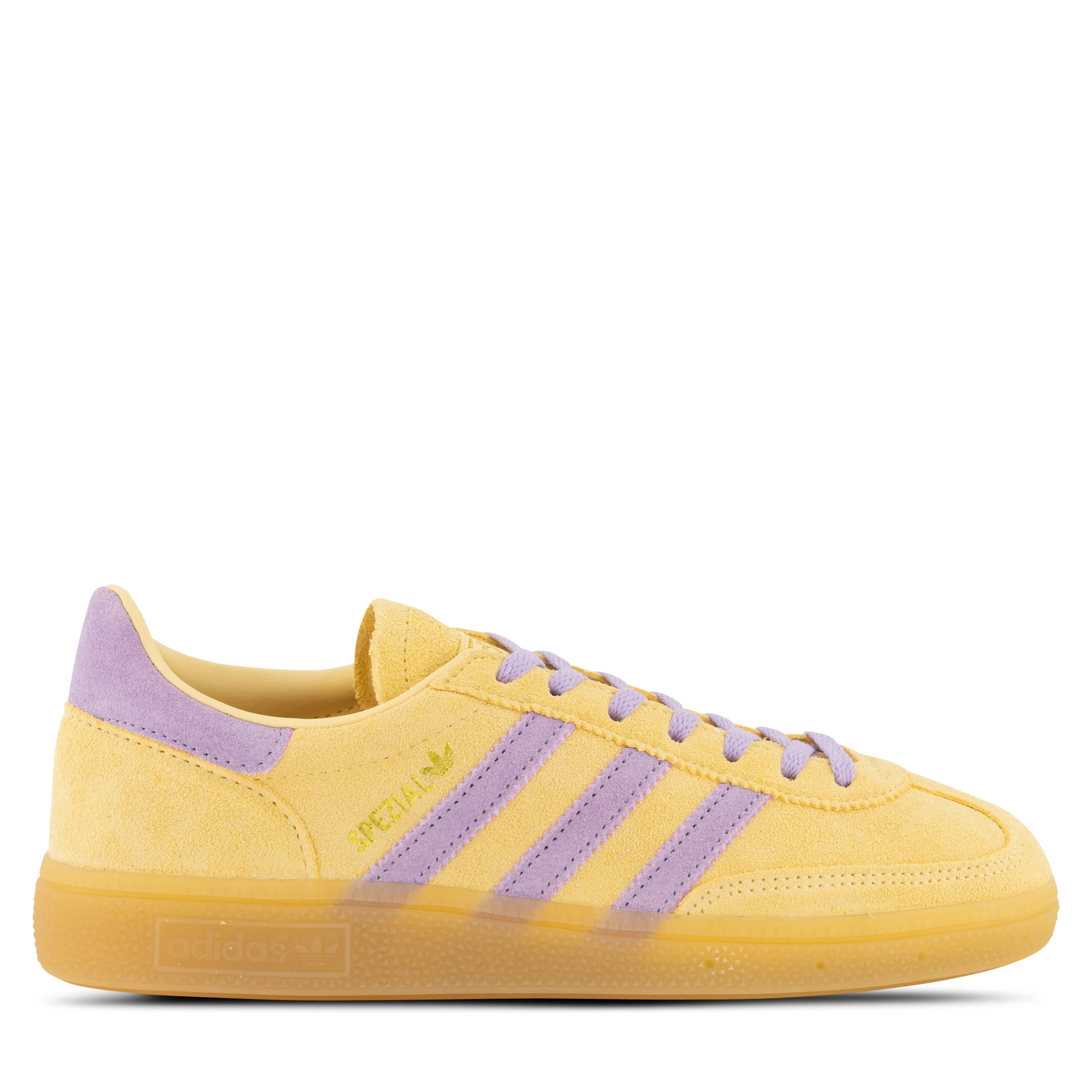 adidas Originals Handball Spezial Womens Orange Tint/Powder Plum/Gum 1 | Hype DC | Hype DC