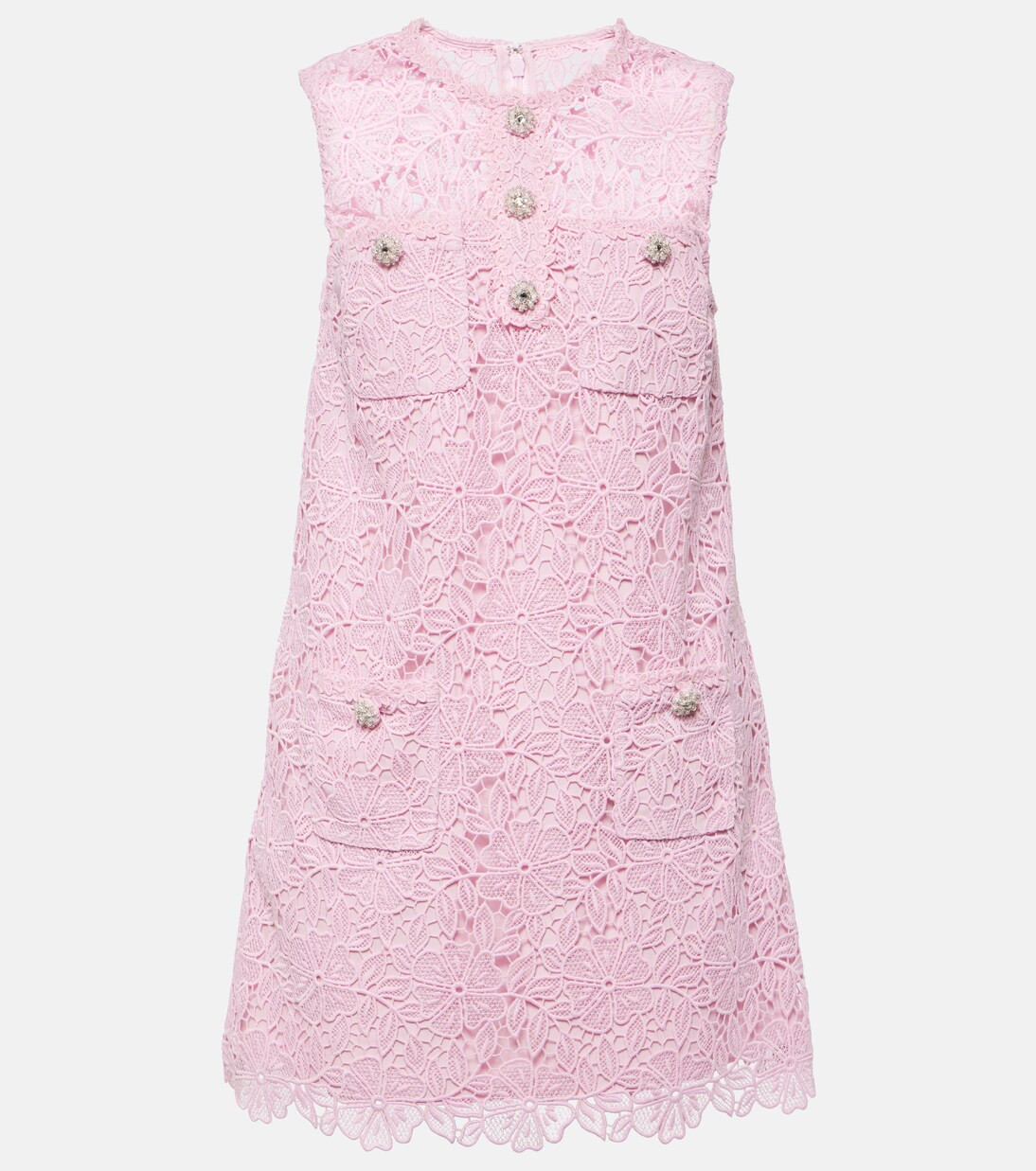 Lace guipure minidress | Mytheresa (US/CA)