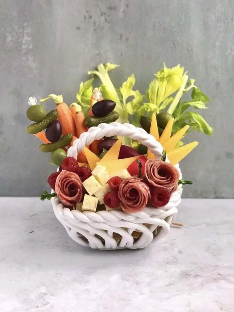 When most people think of Easter they think of dyed eggs, easter baskets, candy, and more candy. If you are looking for a creative (read: more grown-up) approach to easter baskets, consider a cheese board basket! Yes, you read that right: stuff those baskets with the savory, wholesome goodness of your favorite charcuterie accoutrements instead of cavity-inducing sweets (though you know how much I love an Easter candy board). 

#LTKSeasonal #LTKHome #LTKfoodie