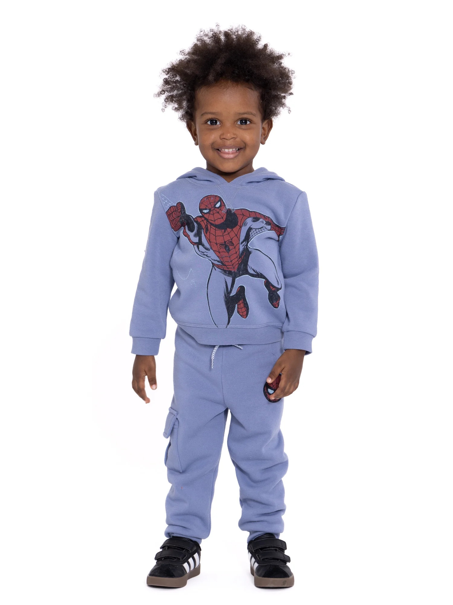 Spider-Man Toddler Boy Hoodie and Joggers Set, Sizes 12M-5T | Walmart (US)
