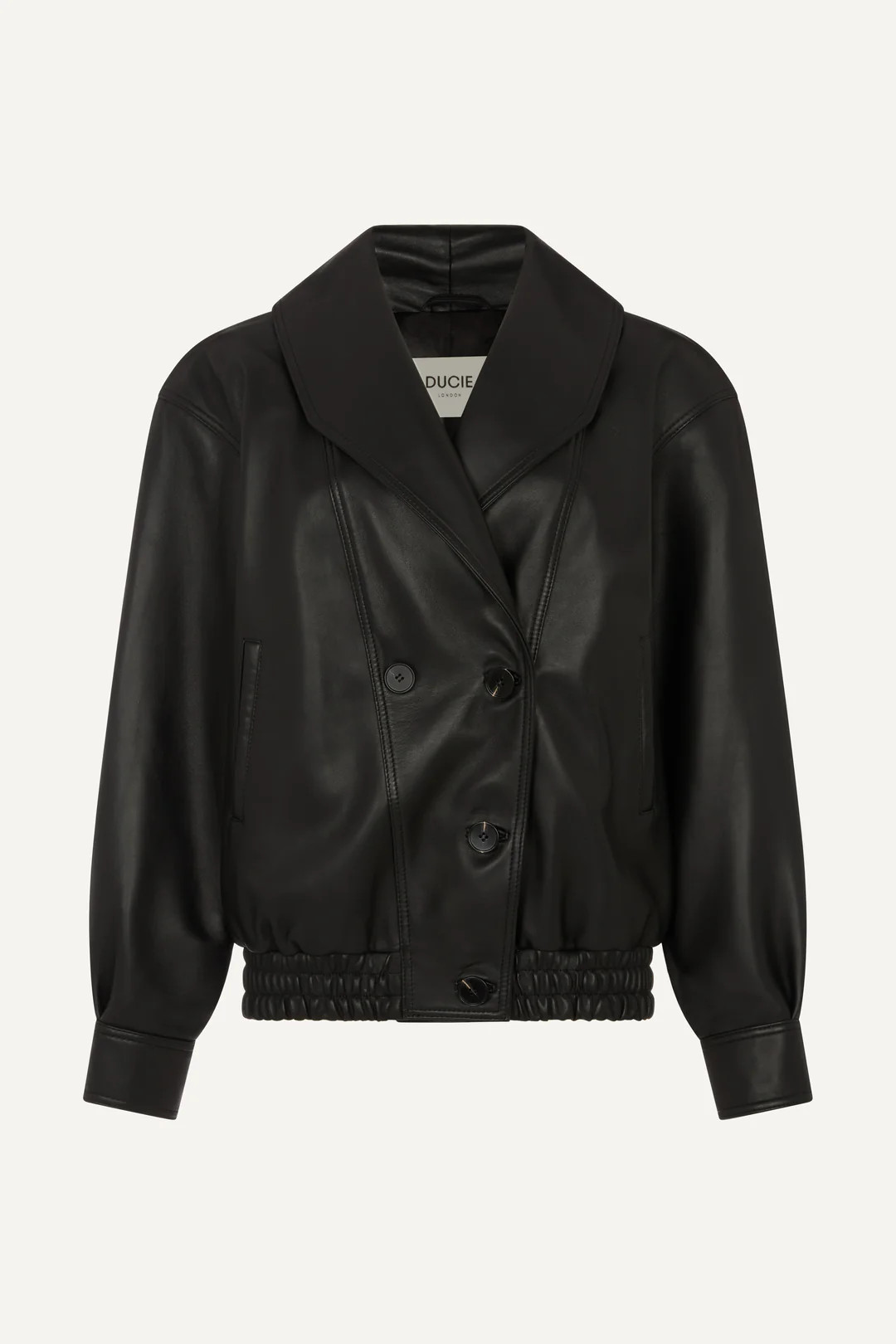 Charlie Leather Jacket | DUCIE