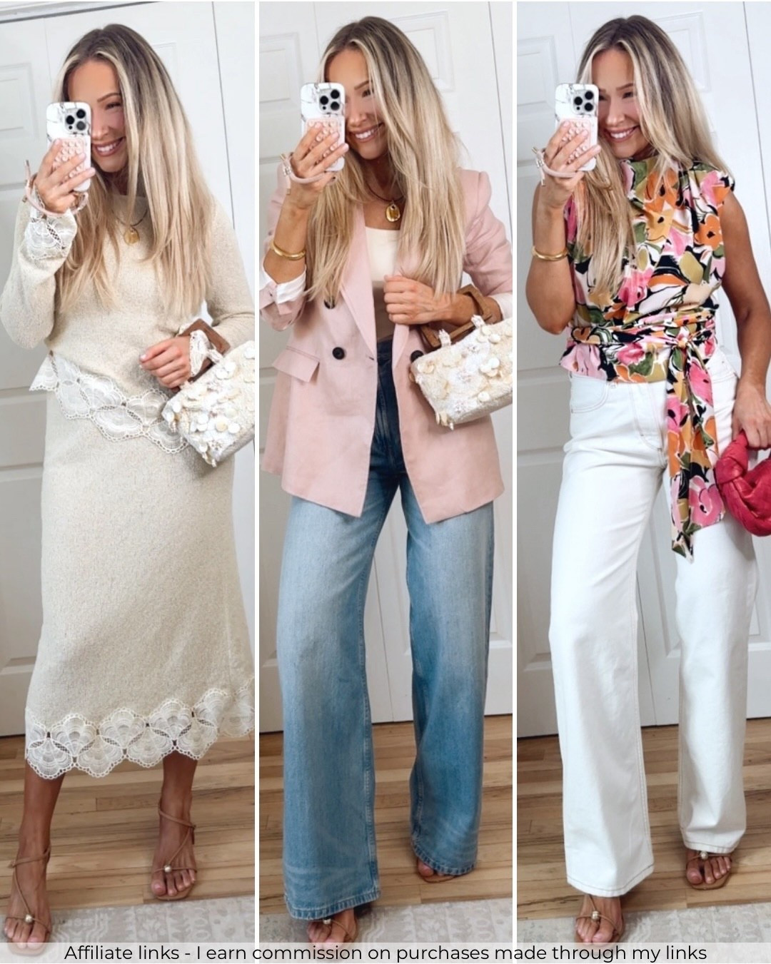 Affiliate links - I earn commission on purchases made through my links | Zara spring outfits 