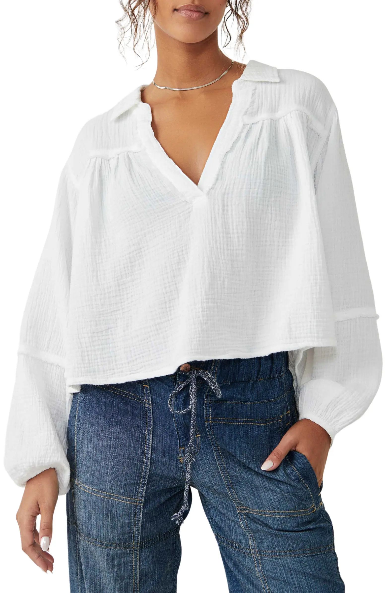 Yucca Double Cloth Top | Nordstrom
