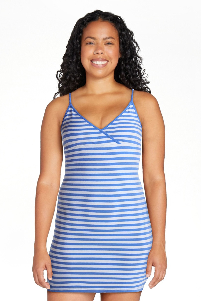 No Boundaries Surplice Cami Dress, Women\u2019s XXS-XXL | Walmart (US)