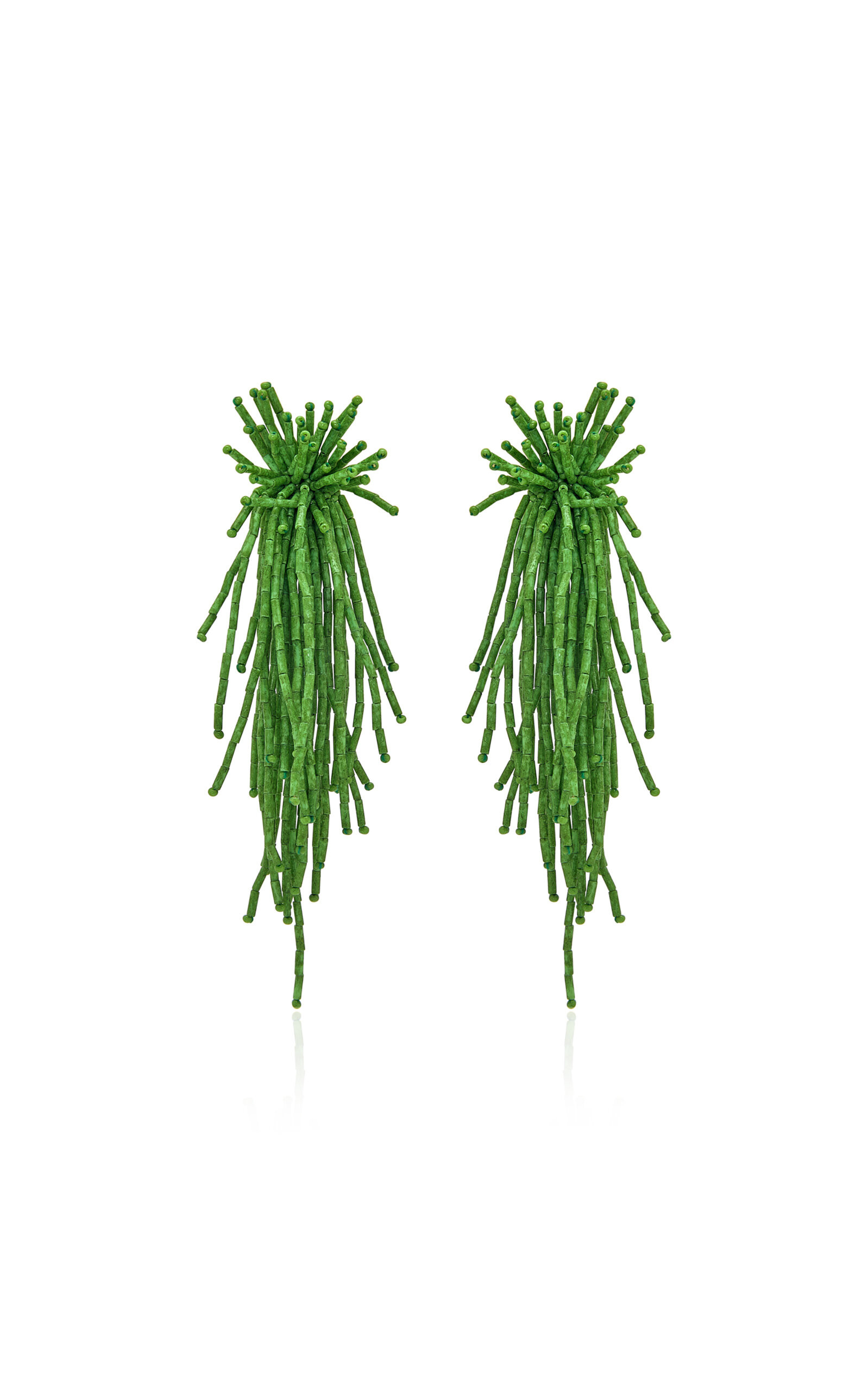 Firework Tassel Clip-On Earrings | Moda Operandi (Global)