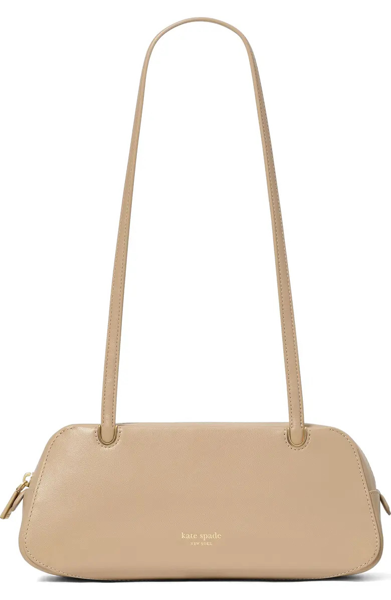 grace fine grain leather shoulder bag | Nordstrom