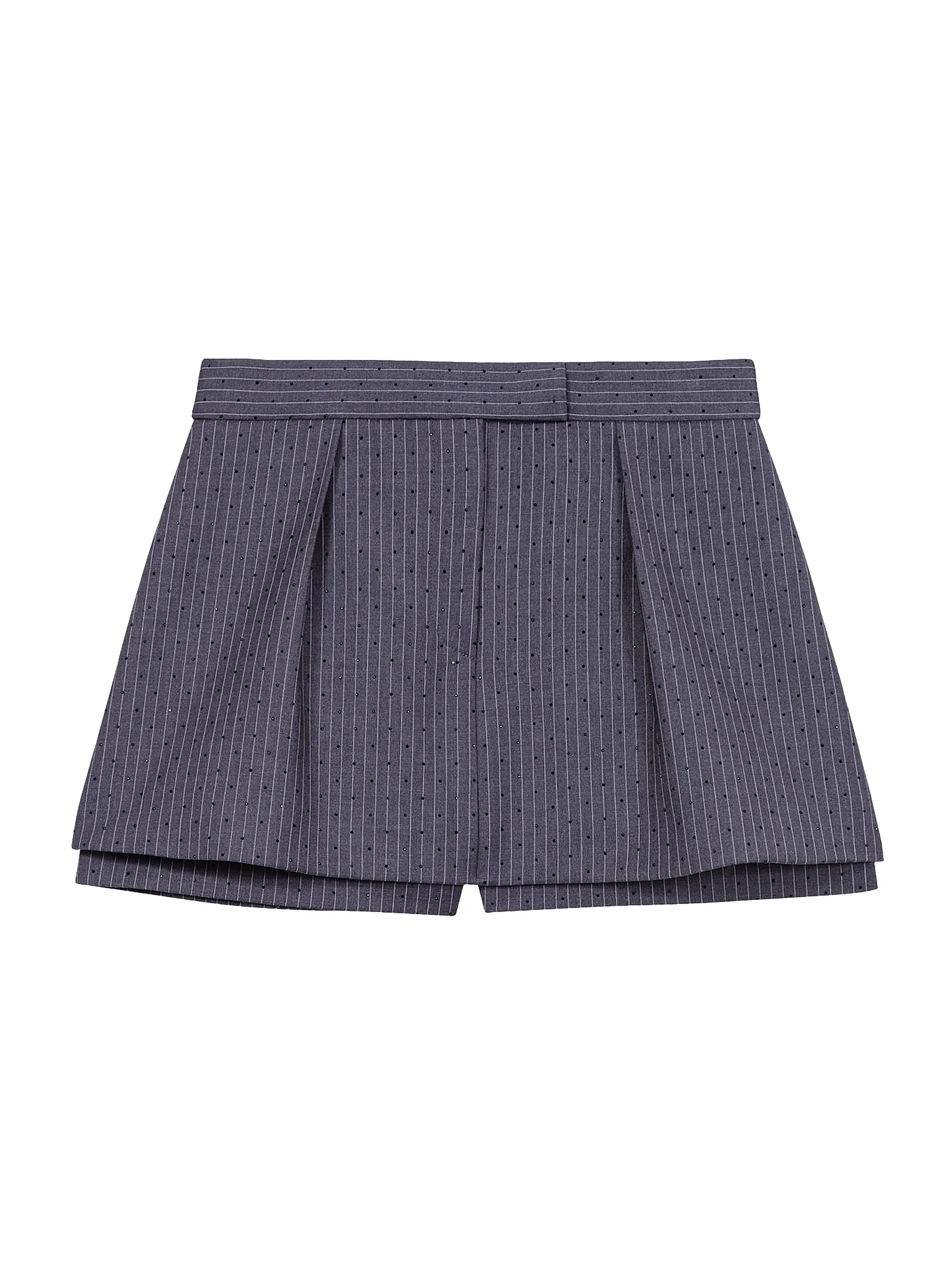 Rhinestone Layered Skort | Saks Fifth Avenue