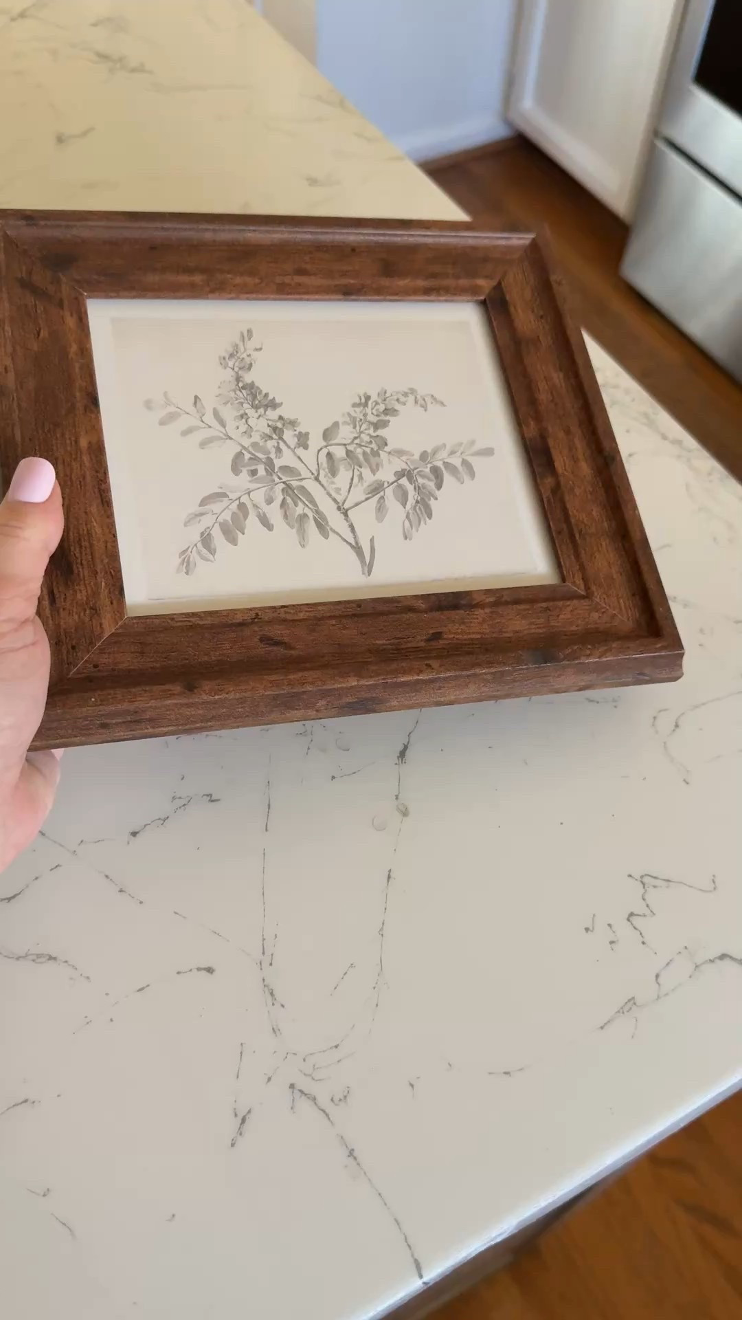 New artwork from the Target Hearth and Hand collection 

Love the print and the wood tone on the frame is beautiful 

#LTKHome