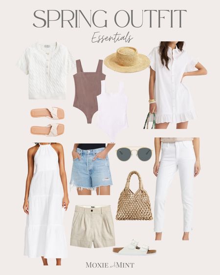 Spring outfits / summer outfits / white jeans / white dresses / neutral sandals / spring sandals / 

#LTKSeasonal #LTKhome #LTKstyletip