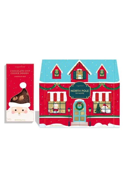 sugarfina Here Comes Santa Claus Chocolate Bar & Holiday Calendar Box at Nordstrom | Nordstrom