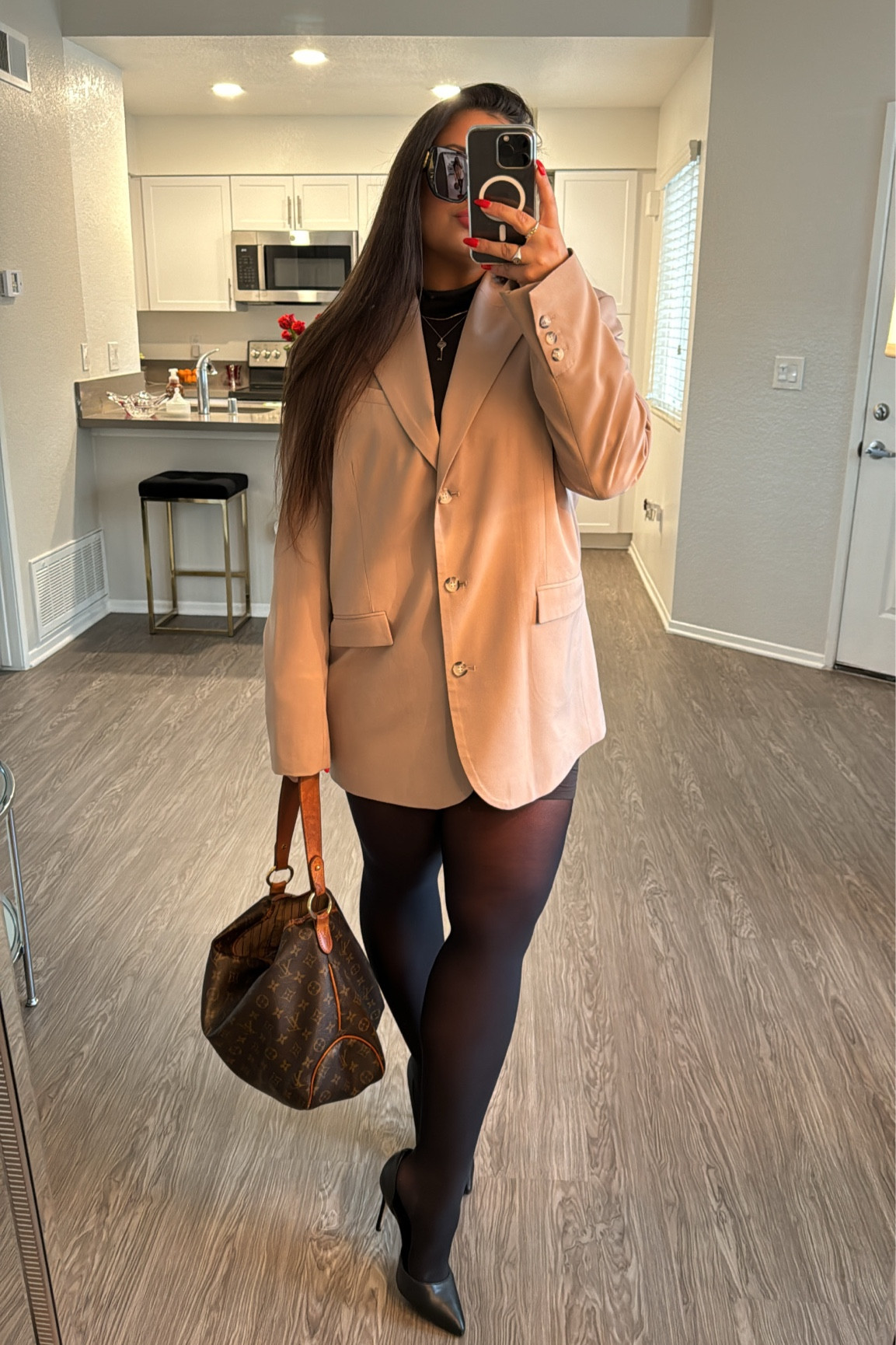 Workwear 🖤☁️
Commando Tights wearing size medium
Blazer
Pumps are Nine West wearing size 6.5
Winter outfit 
Work outfit 

#LTKworkwear #LTKMostLoved #LTKstyletip