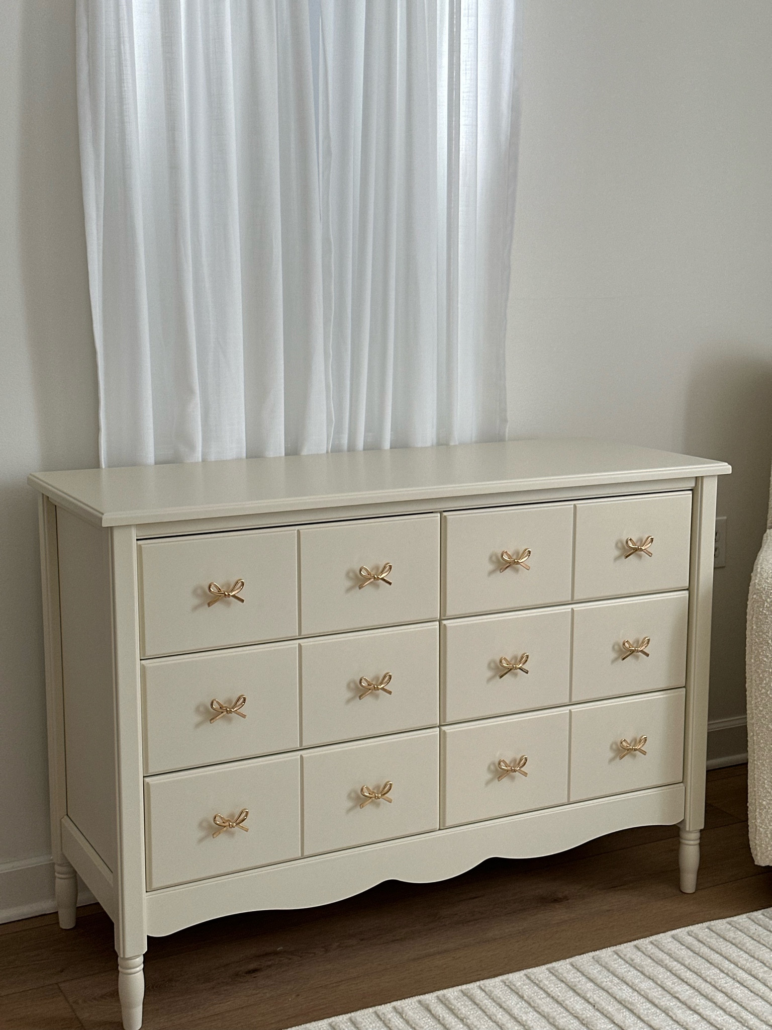 our baby’s nursery dresser turned out so cute after switching out the knobs🥹

#LTKKids #LTKHome #LTKBaby