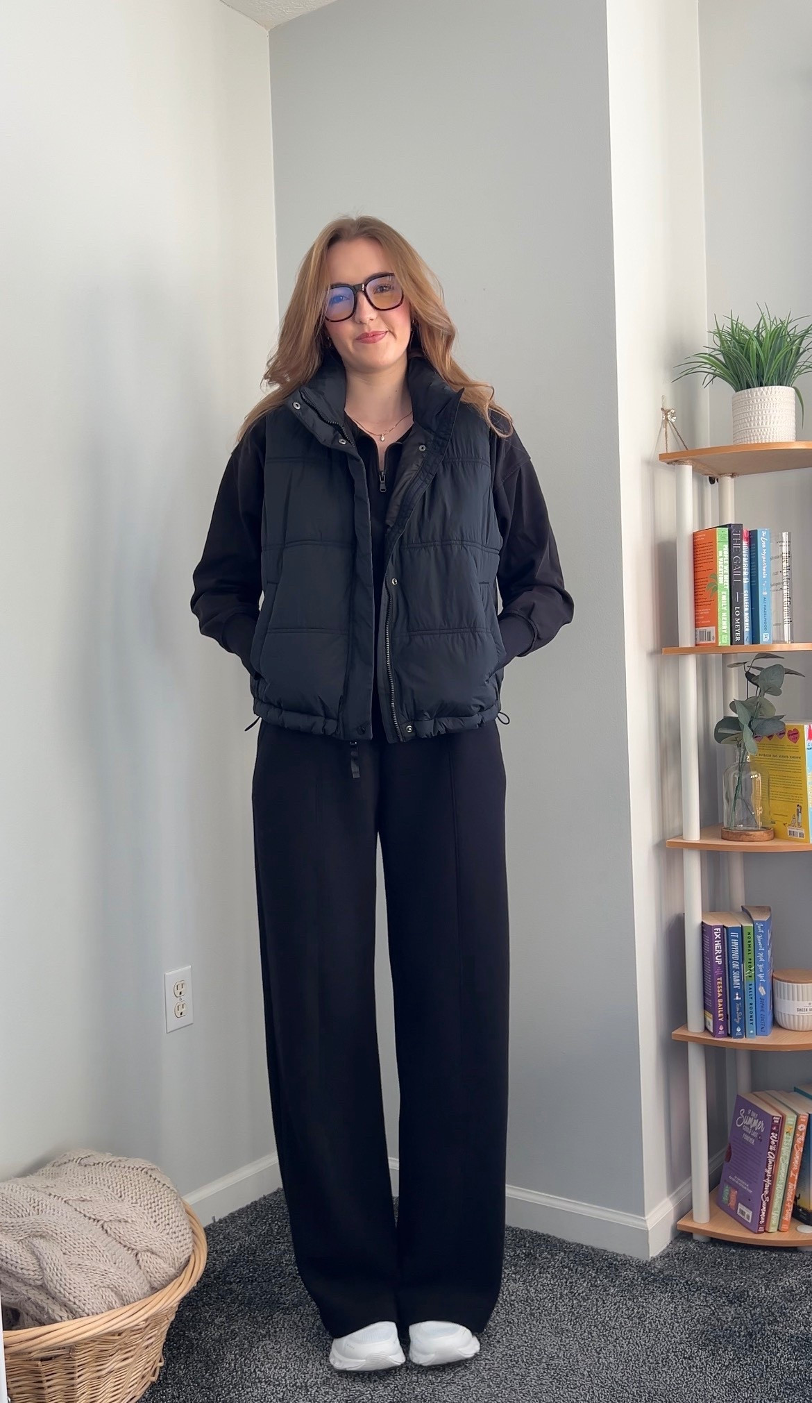 Old Navy lounge set on sale, size medium in quarter zip and small tall in pants, the material is so comfy!

#LTKgrwm #LTKSaleAlert #LTKootd