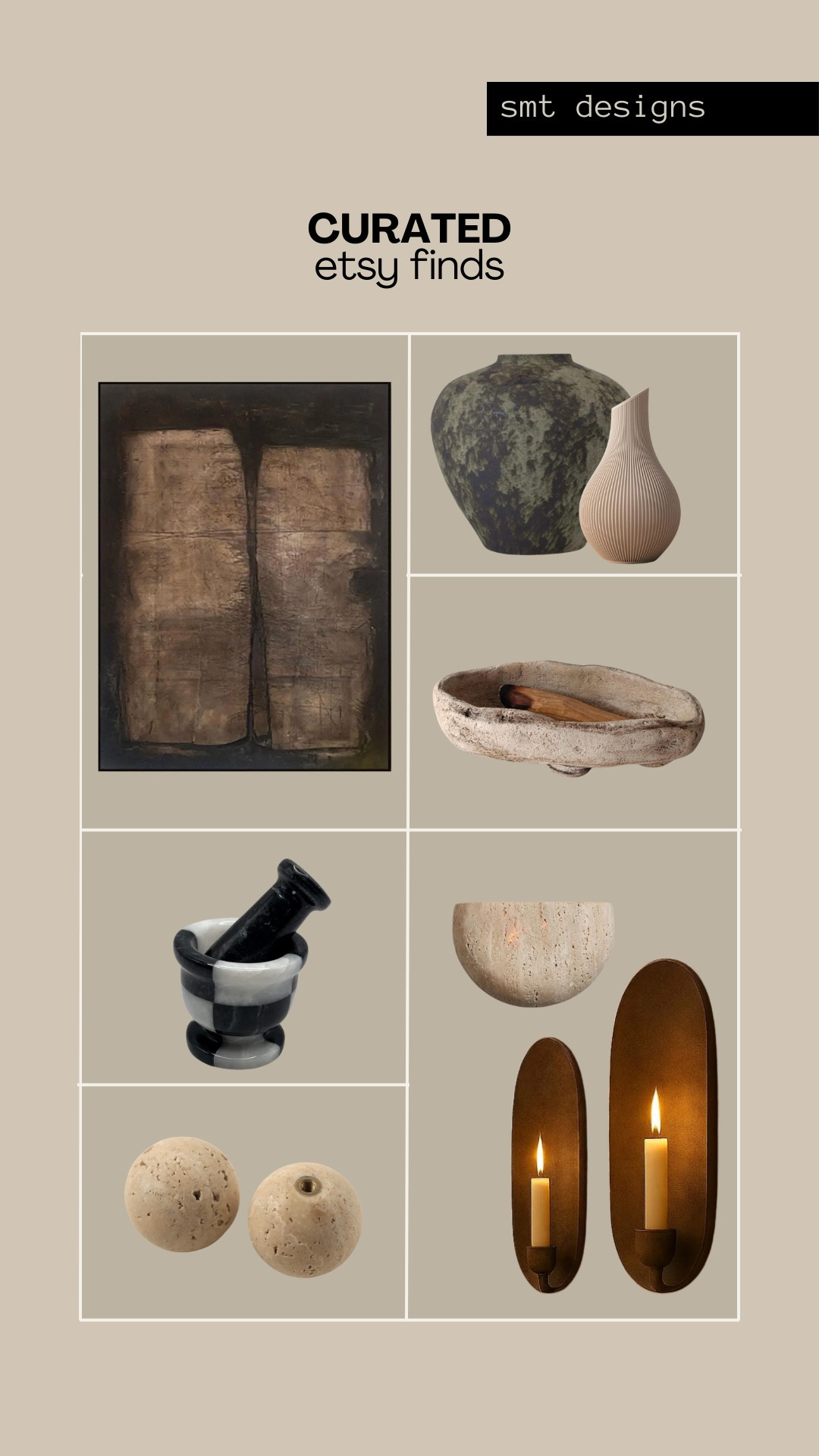 I love checking Etsy for the most unique and bespoke pieces for my wabi sabi and japandi inspired home  

#LTKHome #LTKStyleTip #LTKFindsUnder100