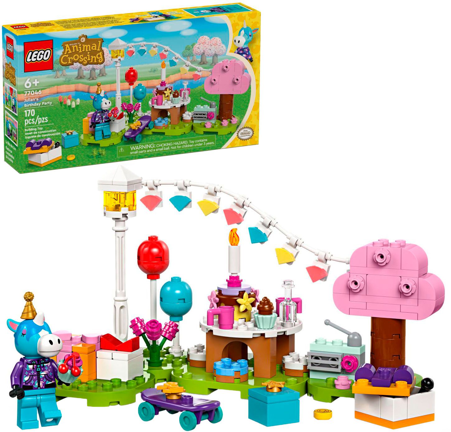 LEGO Animal Crossing Julian’s Birthday Party Video Game Toy 77046 6471340 - Best Buy | Best Buy U.S.