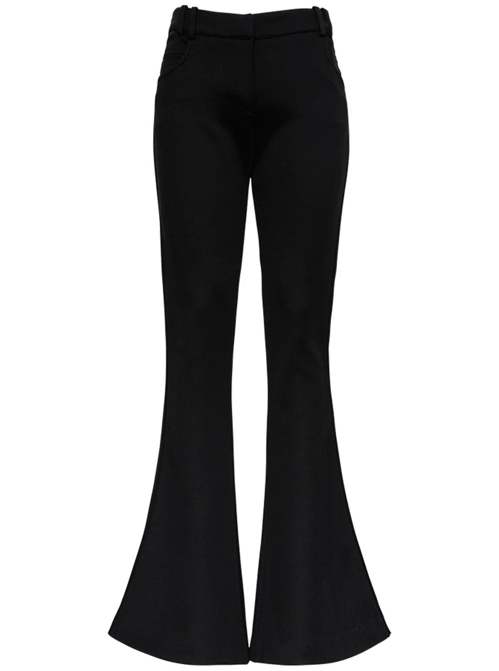 Balmain Monogram Flared Bootcut Pants | Cettire Global