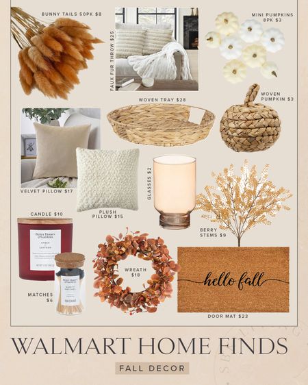 HOME \ @Walmart fall home favorites! I have almost all of these💁🏻‍♀️🍂🍂

#walmartpartner #walmartfinds #IYWYK

Decor
Front door wreath
Entryway
Console table styling 
Living room 

#LTKhome #LTKSeasonal #LTKfindsunder50