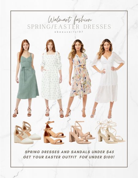Cute new Walmart spring/Easter dresses and shoes under $45!!

@walmartfashion #WalmartPartner #WalmartFashion


#LTKFind #LTKunder50 #LTKstyletip