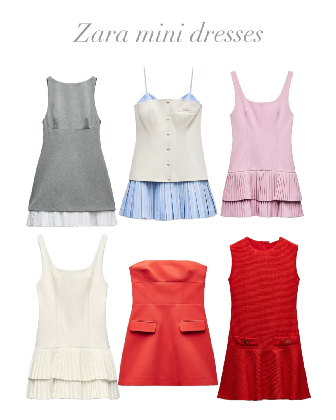 Zara Mini dresses

#LTKFashionMonth #LTKspring #LTKpartywear