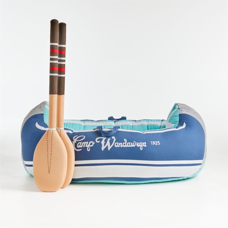 Camp Wandawega Plush Canoe + Reviews | Crate and Barrel | Crate & Barrel