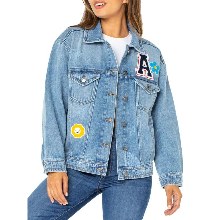 Celebrity Pink Boyfriend Patch Jacket | Walmart (US)