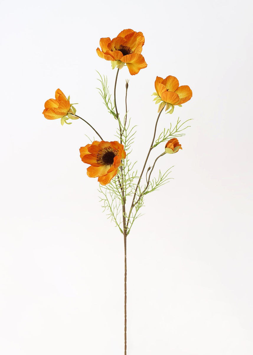 Orange Yellow Fake Cosmos Wildflowers - 27 | Afloral (US)