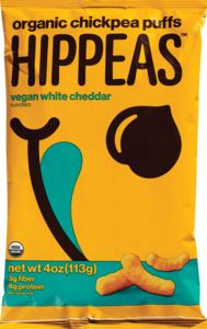 Hippeas Organic Chickpea Puffs, Vegan White Cheddar Flavored, 4 oz | CVS